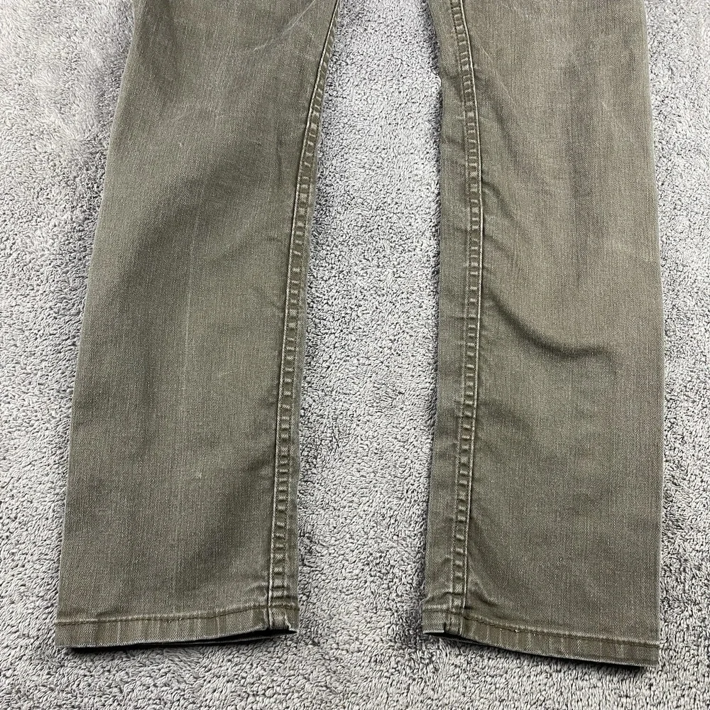 Levis 511 Slim‎ Straight Jeans Mens 29x32 Khaki Brown Low Rise